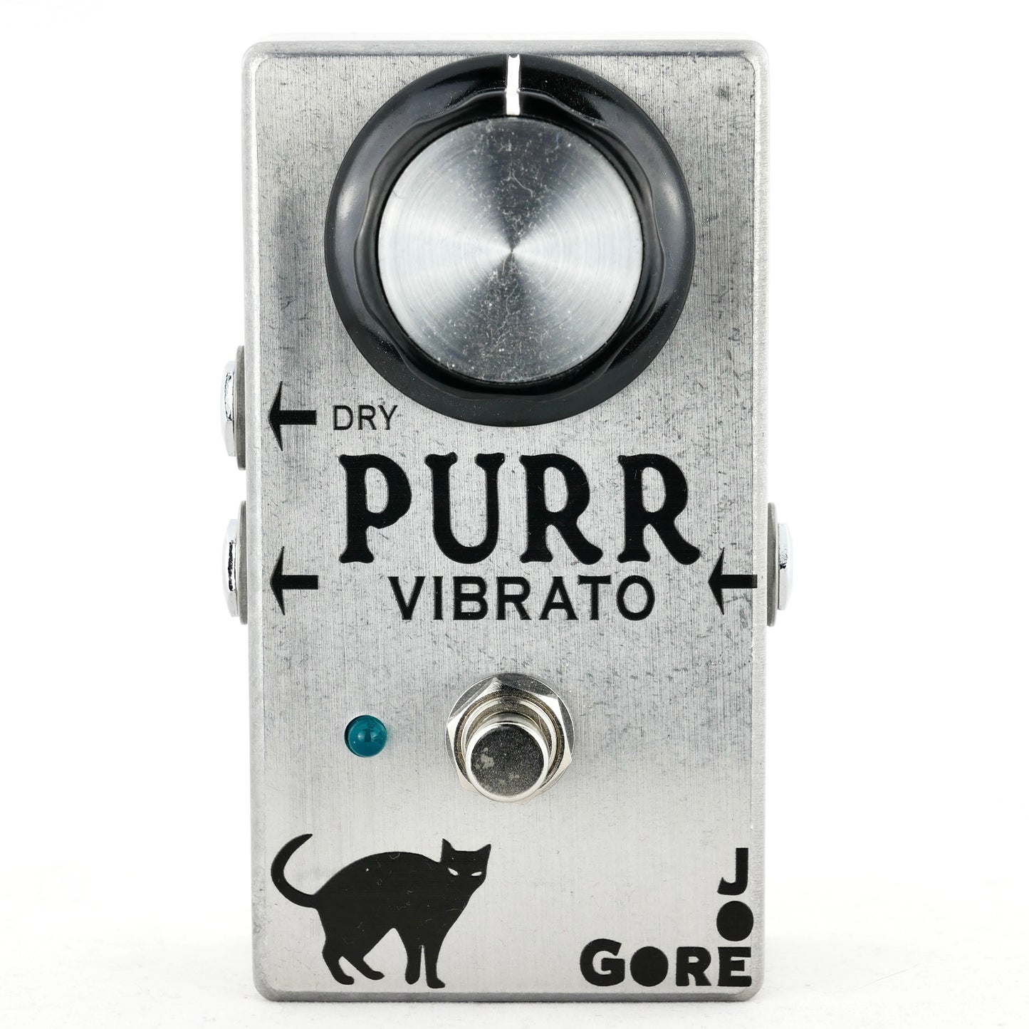 Joe Gore Purr One-Knob Optical Circuit Vibrato Guitar Effect Pedal