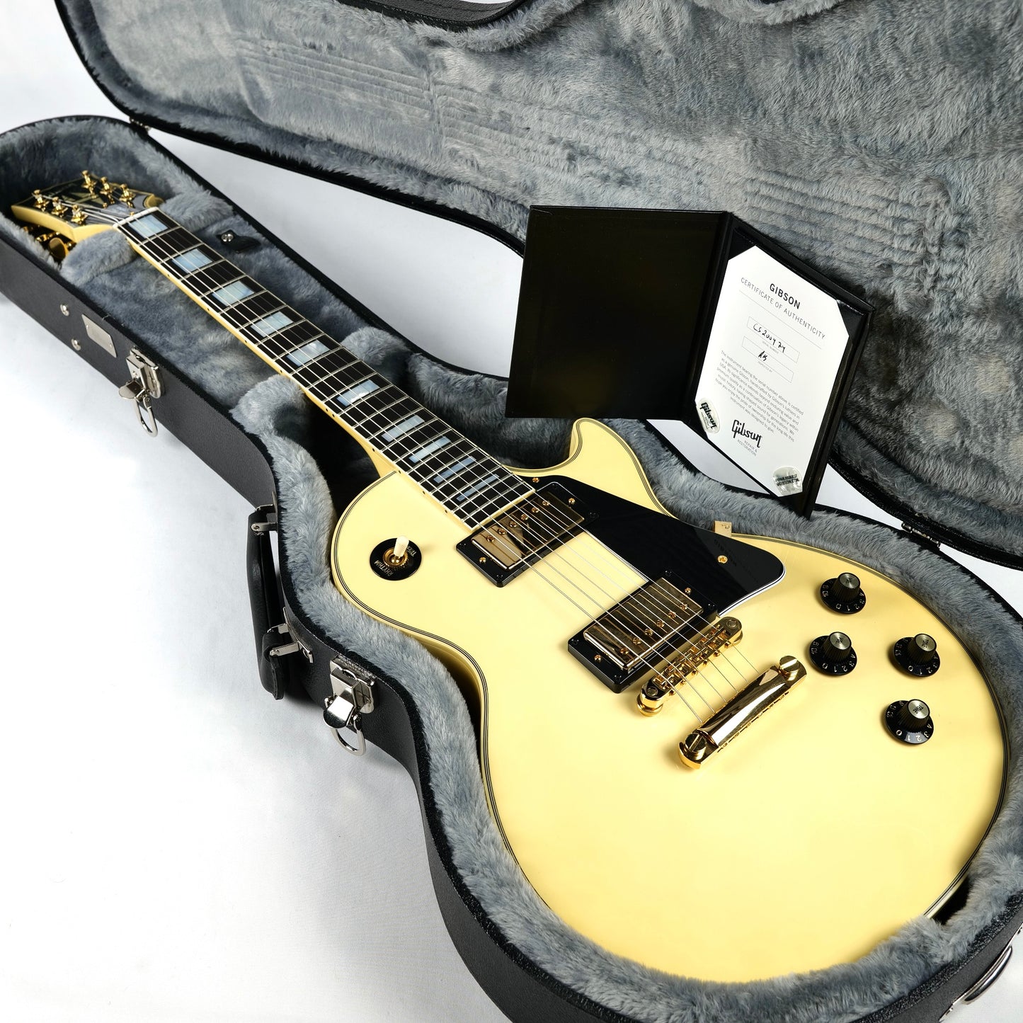 2022 Gibson Les Paul Custom Buttercream - Custom Shop Demo