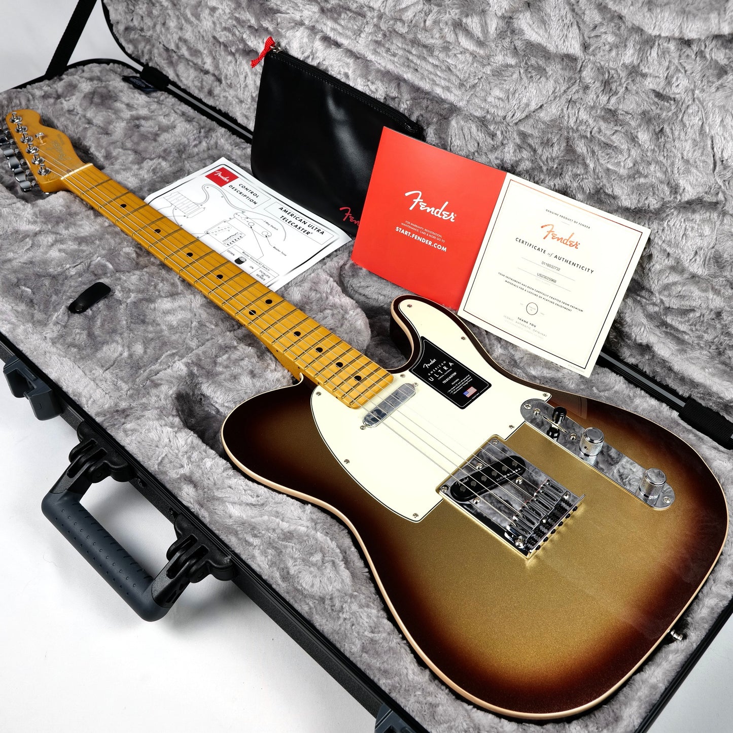 2023 Fender American Ultra Telecaster - Mocha Burst