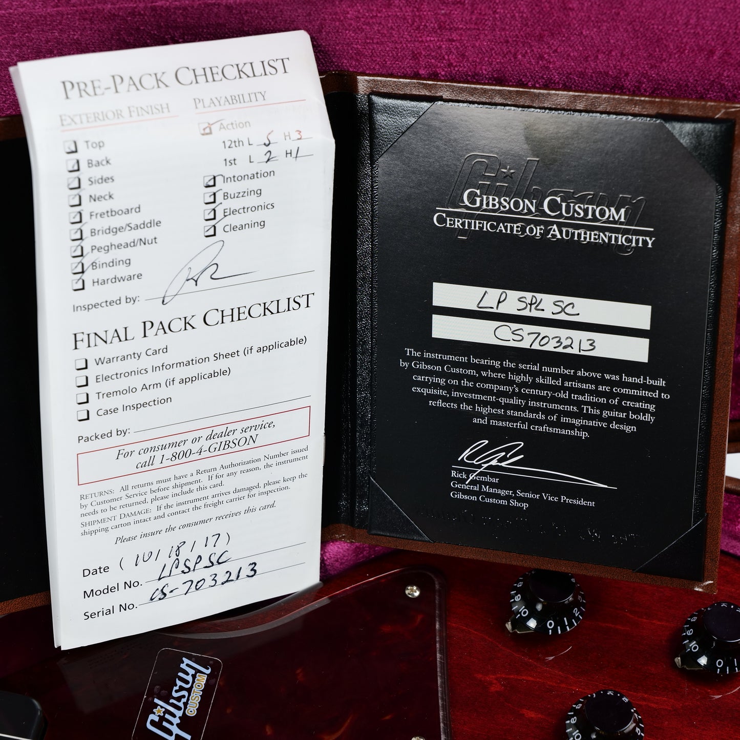2017 Gibson Limited Edition Custom Les Paul Special Single Cut Maple Top Dark Cherry