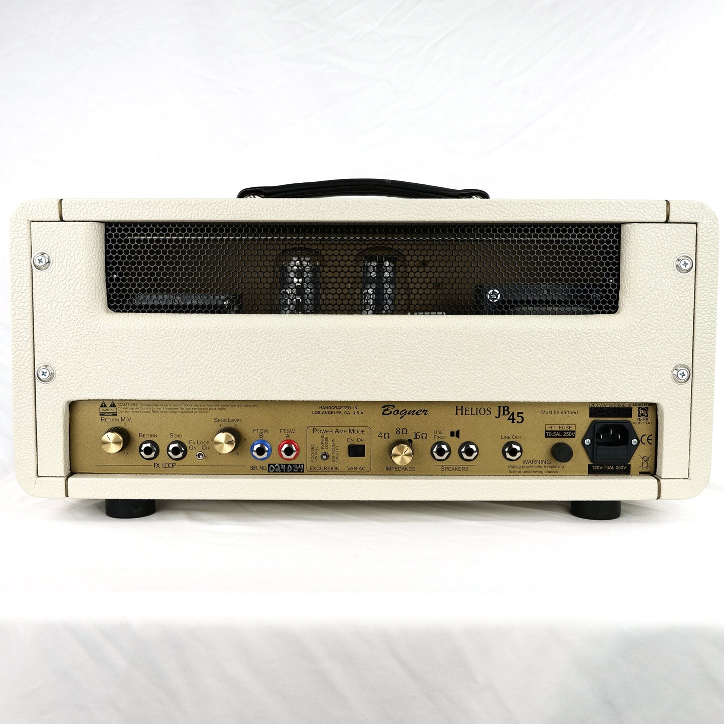 Bogner Helios JB45 3-channel MV guitar amp head
