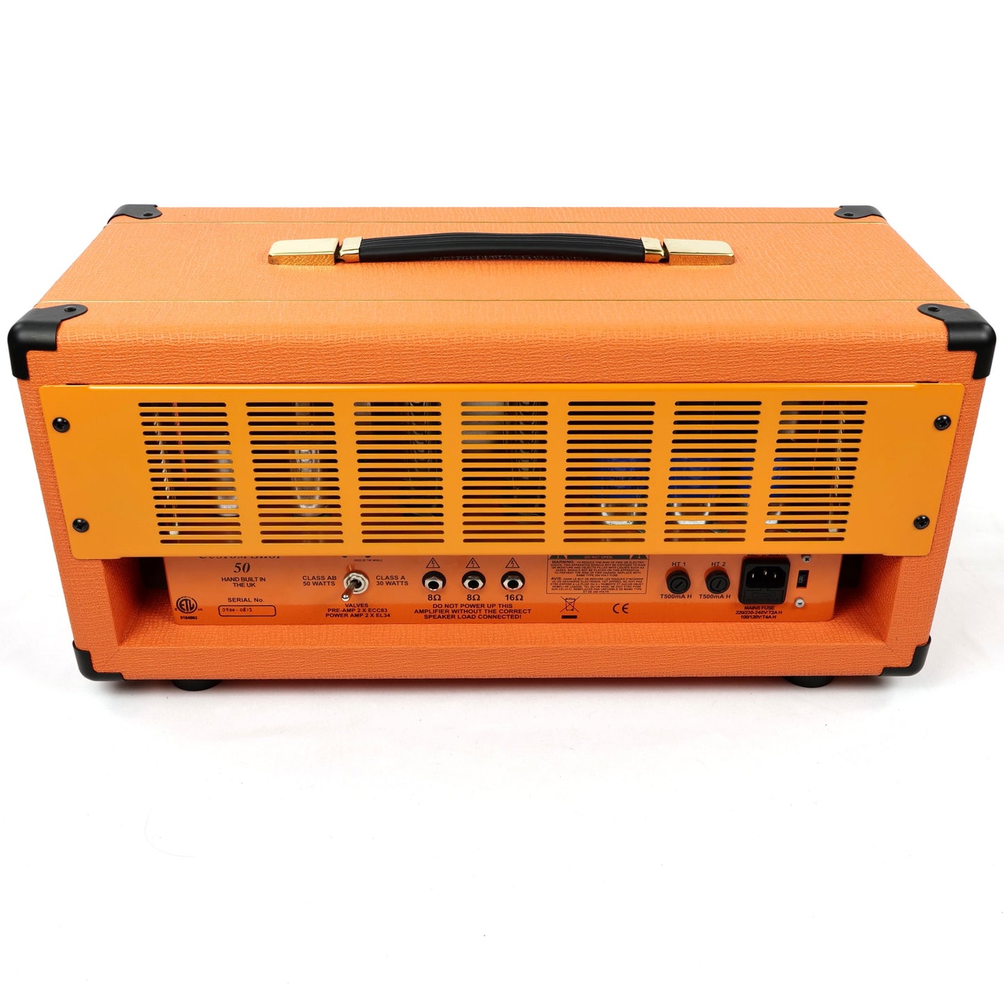 Orange Custom Shop 50 guitar amp head