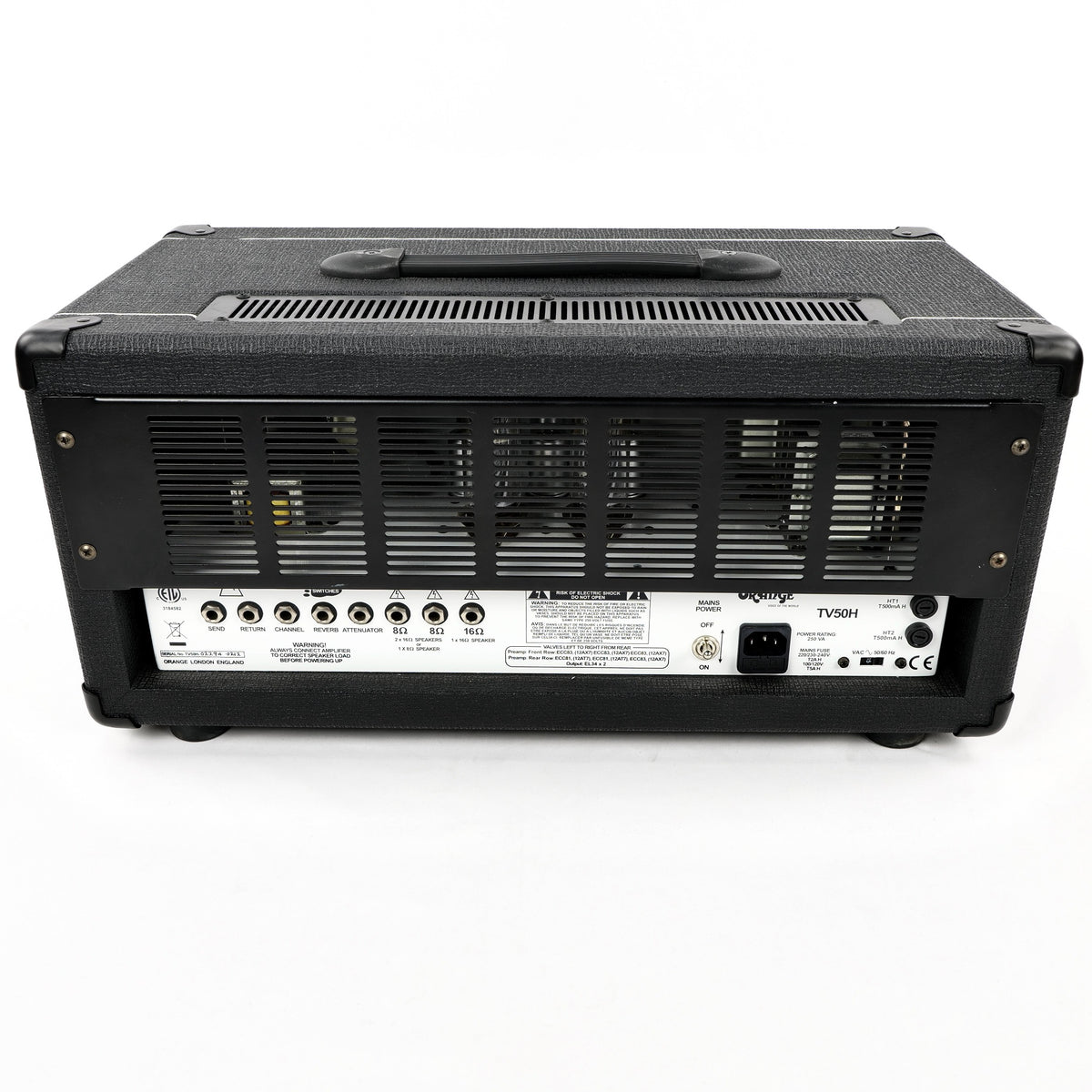 Orange TH50H Thunderverb 50 Guitar Amp Head - Black