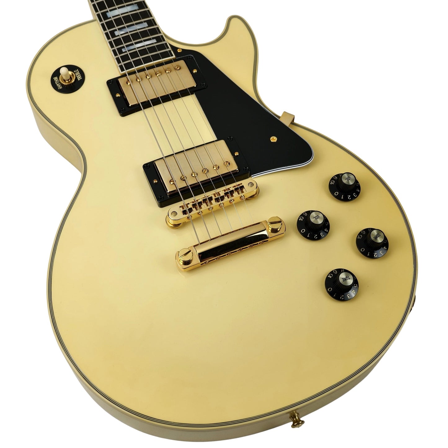 2022 Gibson Les Paul Custom Buttercream - Custom Shop Demo