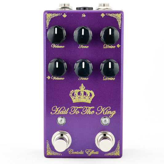 Coriolis Effects Hail To The King Mini dual overdrive pedal