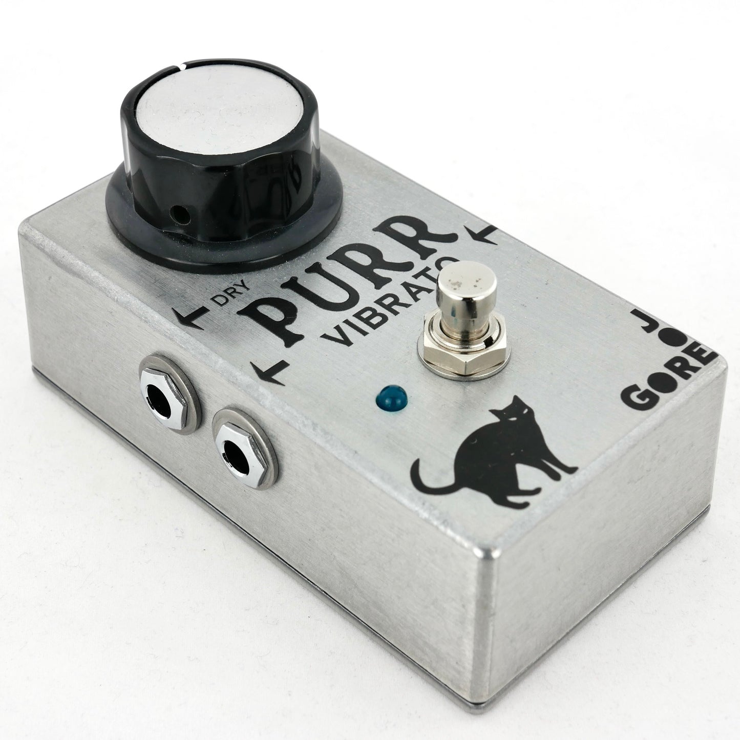 Joe Gore Purr One-Knob Optical Circuit Vibrato Guitar Effect Pedal