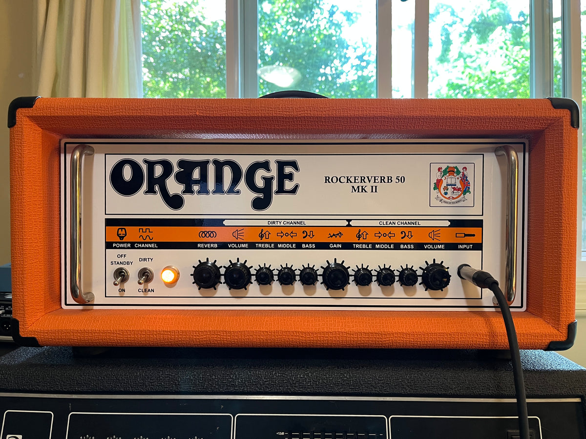 Orange Rockerverb 50 mkii head