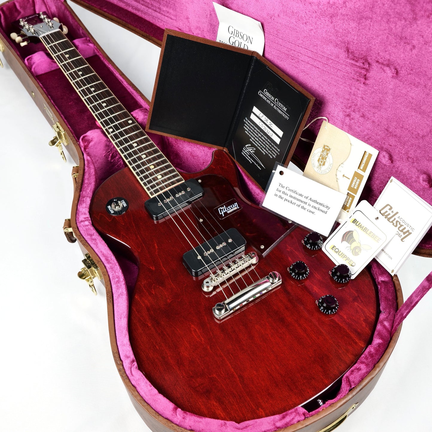 2017 Gibson Limited Edition Custom Les Paul Special Single Cut Maple Top Dark Cherry