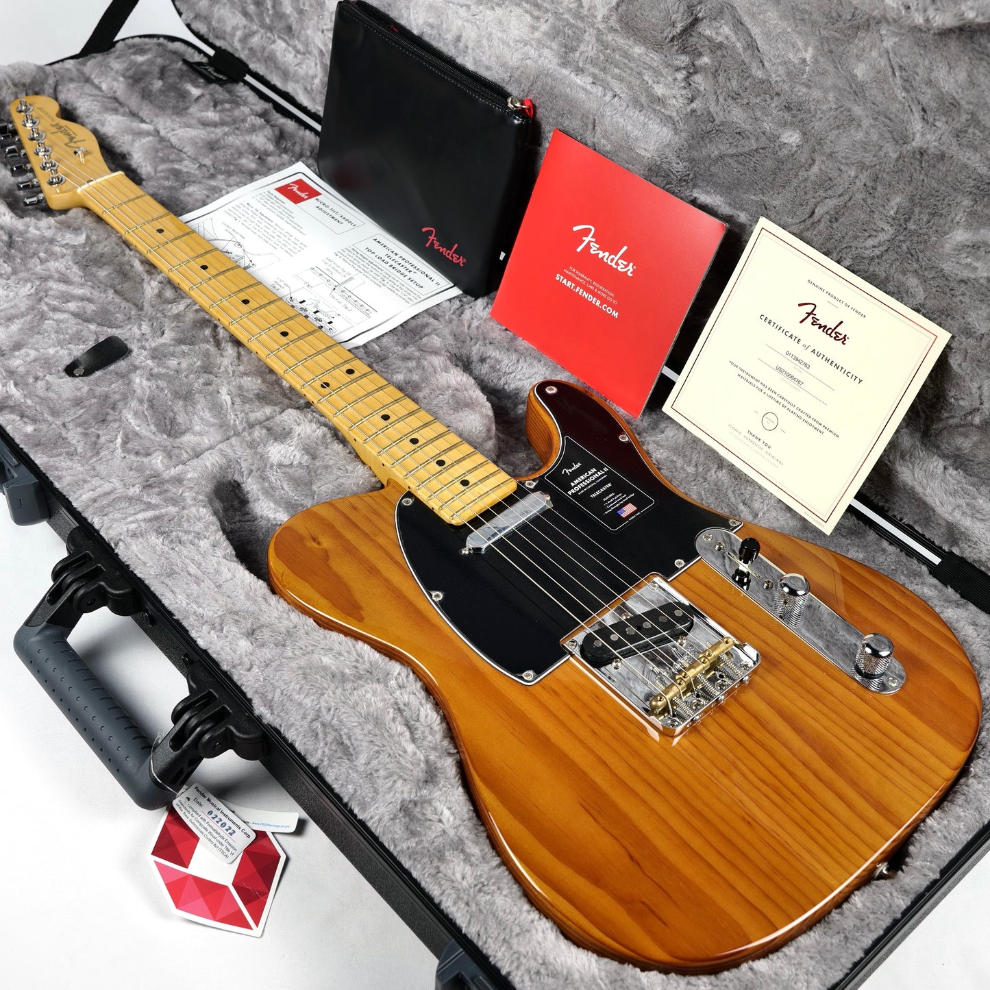 2021 Fender American Professional II Telecaster - Roasted Pine - 6.7 lbs