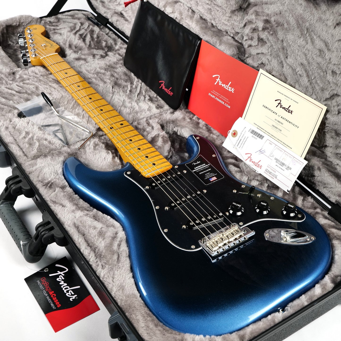 2024 Fender American Professional II Stratocaster - Dark Knight