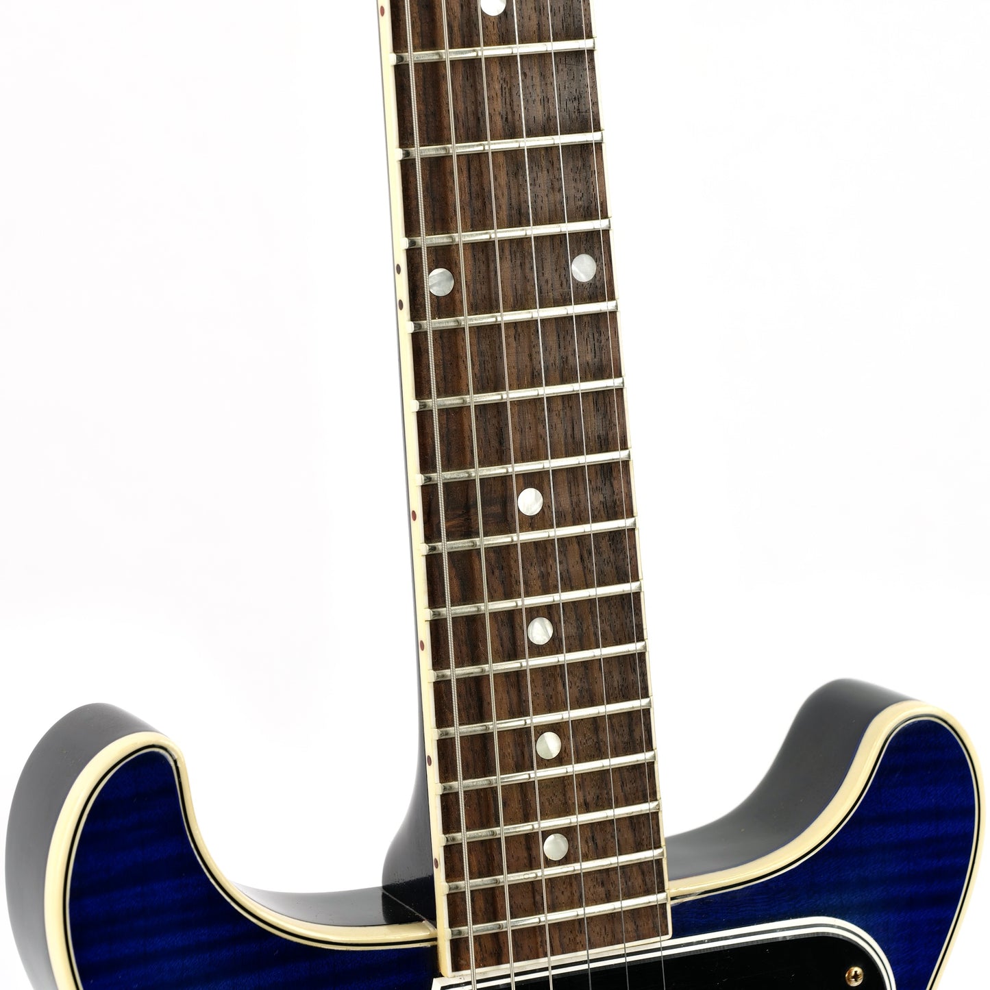 2019 Gibson Custom Shop Les Paul Special Double Cut Figured - Denim Blue Burst