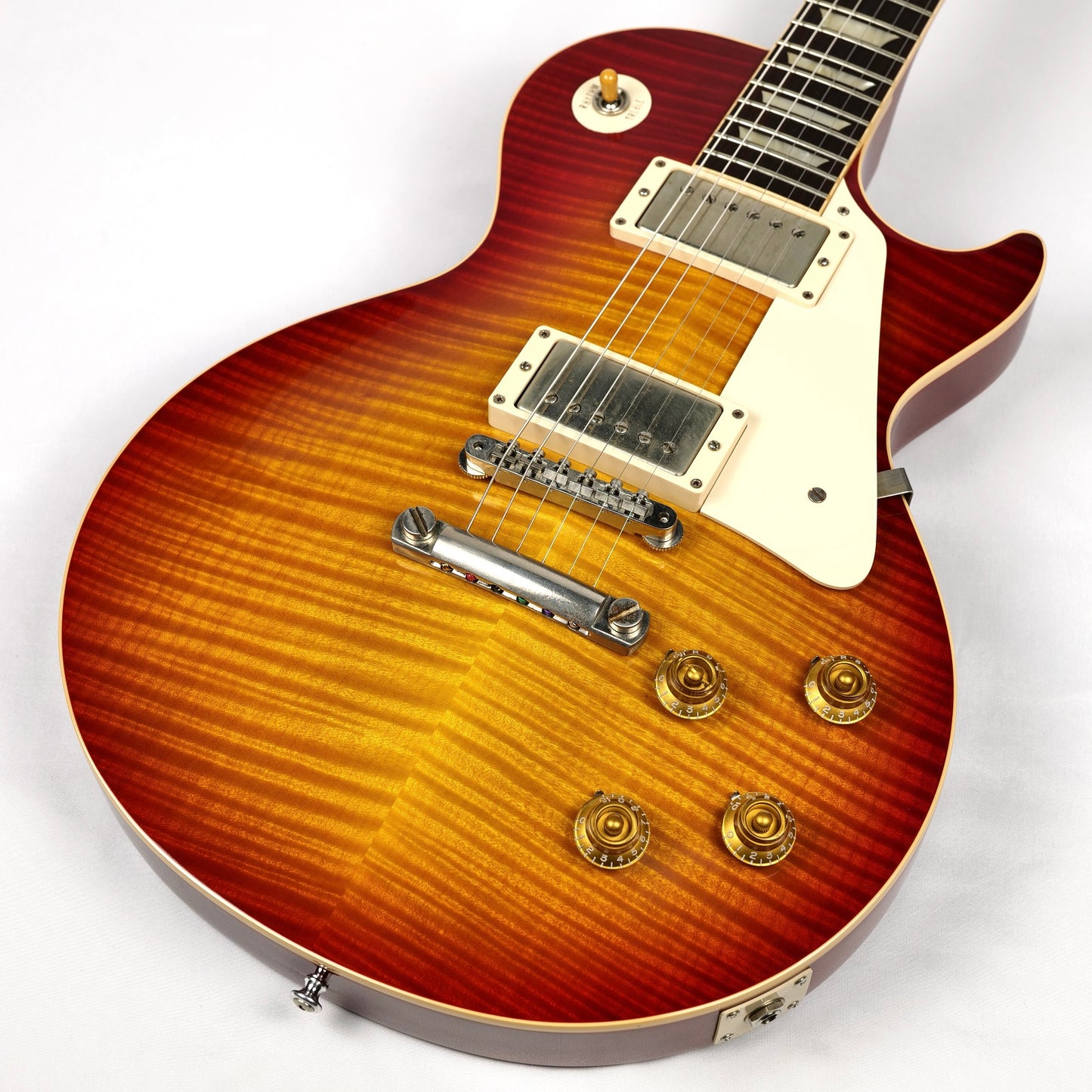 2011 Gibson Custom Shop '59 Les Paul Standard Reissue - Washed Cherry Burst VOS - 8.6 lbs