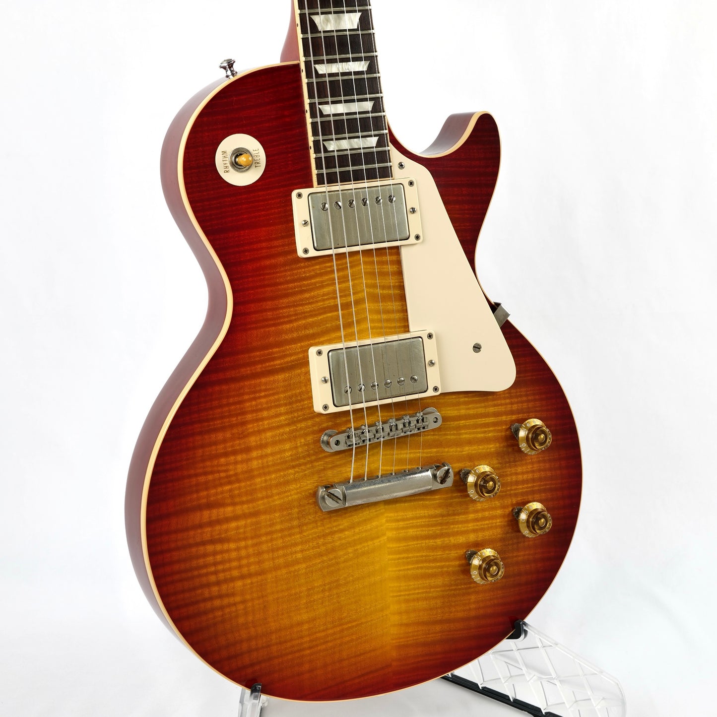 2011 Gibson Custom Shop '59 Les Paul Standard Reissue - Washed Cherry Burst VOS - 8.6 lbs