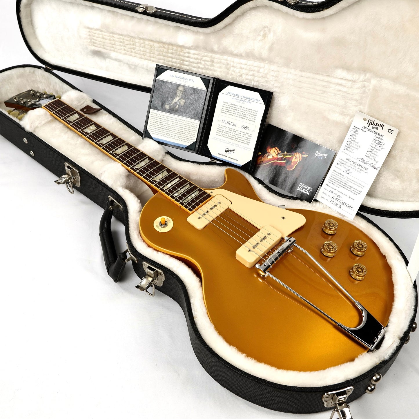 2009 Gibson Les Paul '52 Tribute Prototype - Goldtop