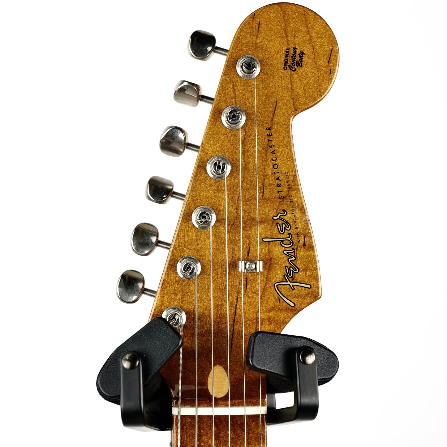 2024 Fender Custom Shop Limited Edition Roasted Pine Stratocaster Deluxe Closet Classic- Wide Fade Chocolate 2 Tone Sunburst - 6.8 lbs