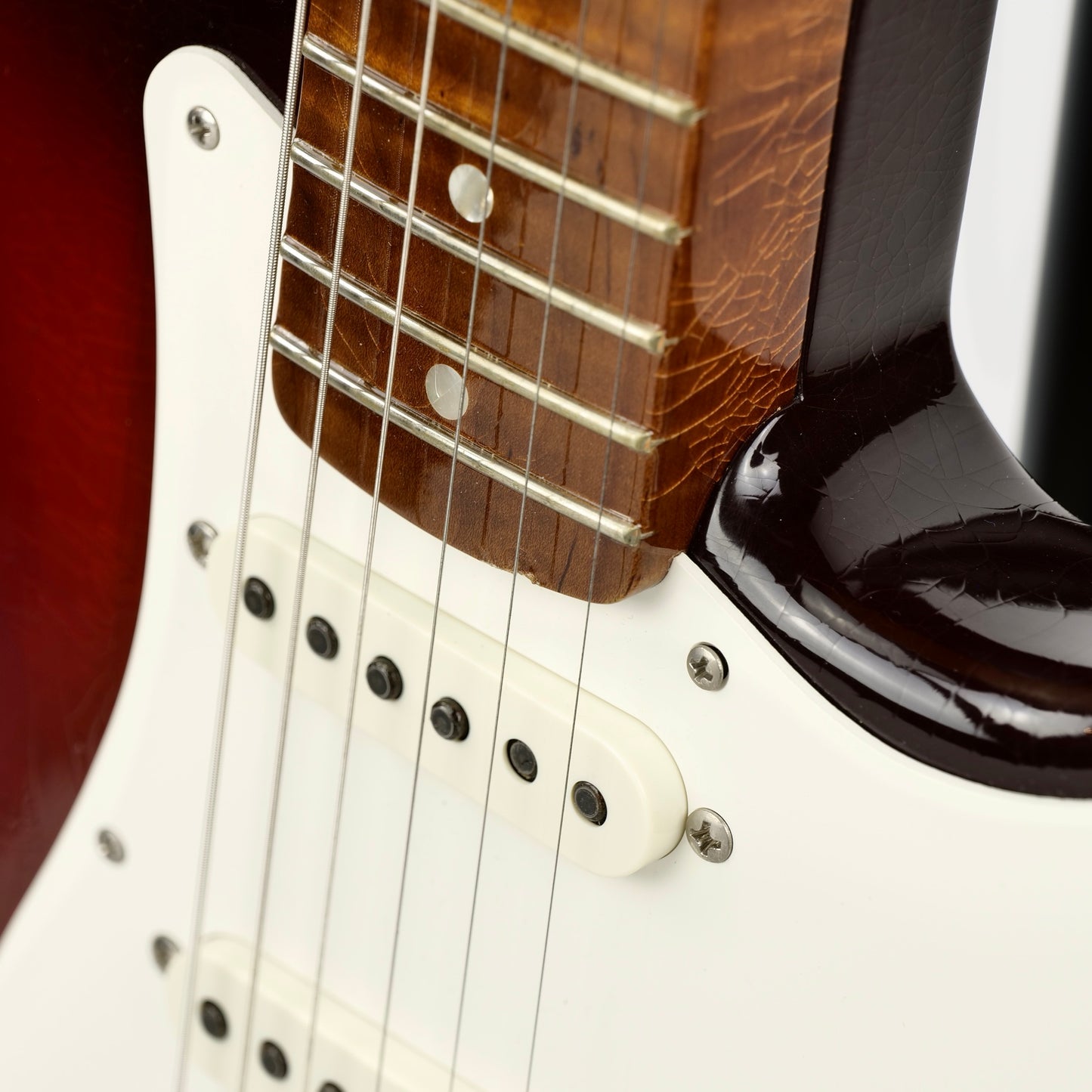 2024 Fender Custom Shop Limited Edition Roasted Pine Stratocaster Deluxe Closet Classic- Wide Fade Chocolate 2 Tone Sunburst - 6.8 lbs