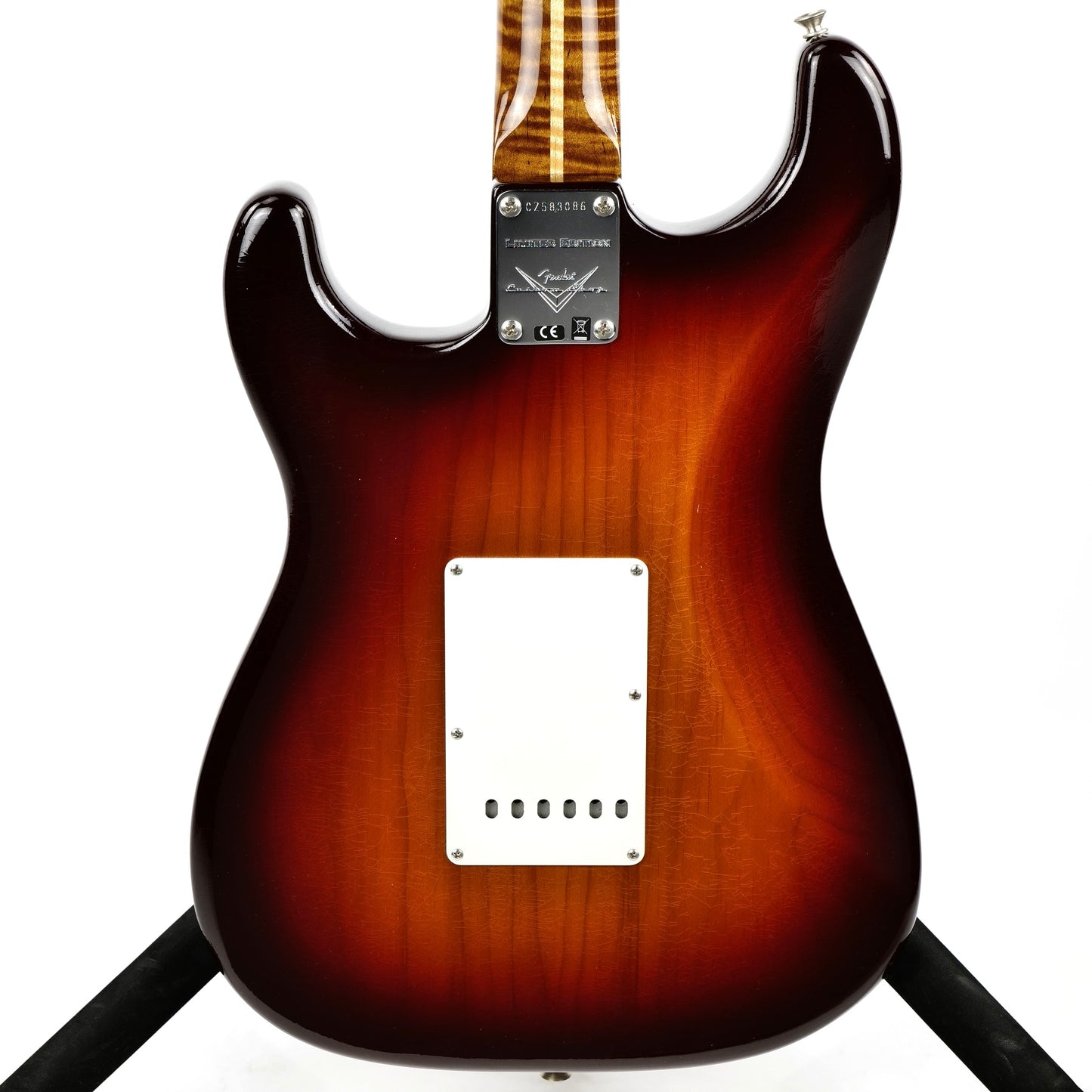 2024 Fender Custom Shop Limited Edition Roasted Pine Stratocaster Deluxe Closet Classic- Wide Fade Chocolate 2 Tone Sunburst - 6.8 lbs