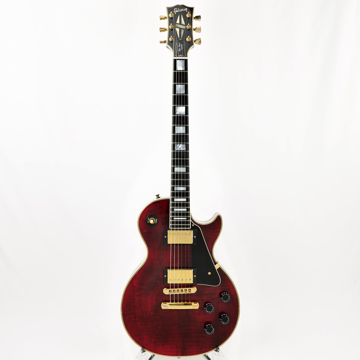 2001 Gibson Les Paul Custom - wine red - 8lbs 14oz