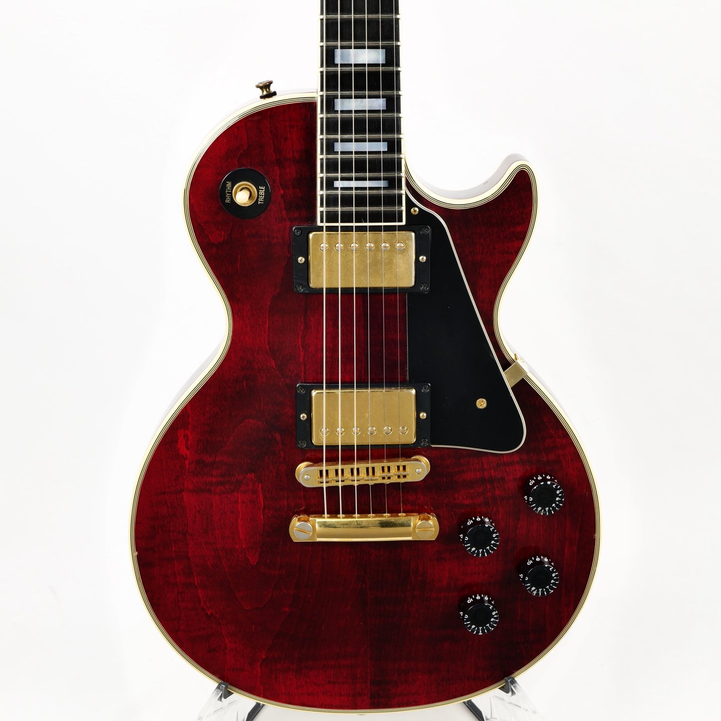 2001 Gibson Les Paul Custom - wine red - 8lbs 14oz