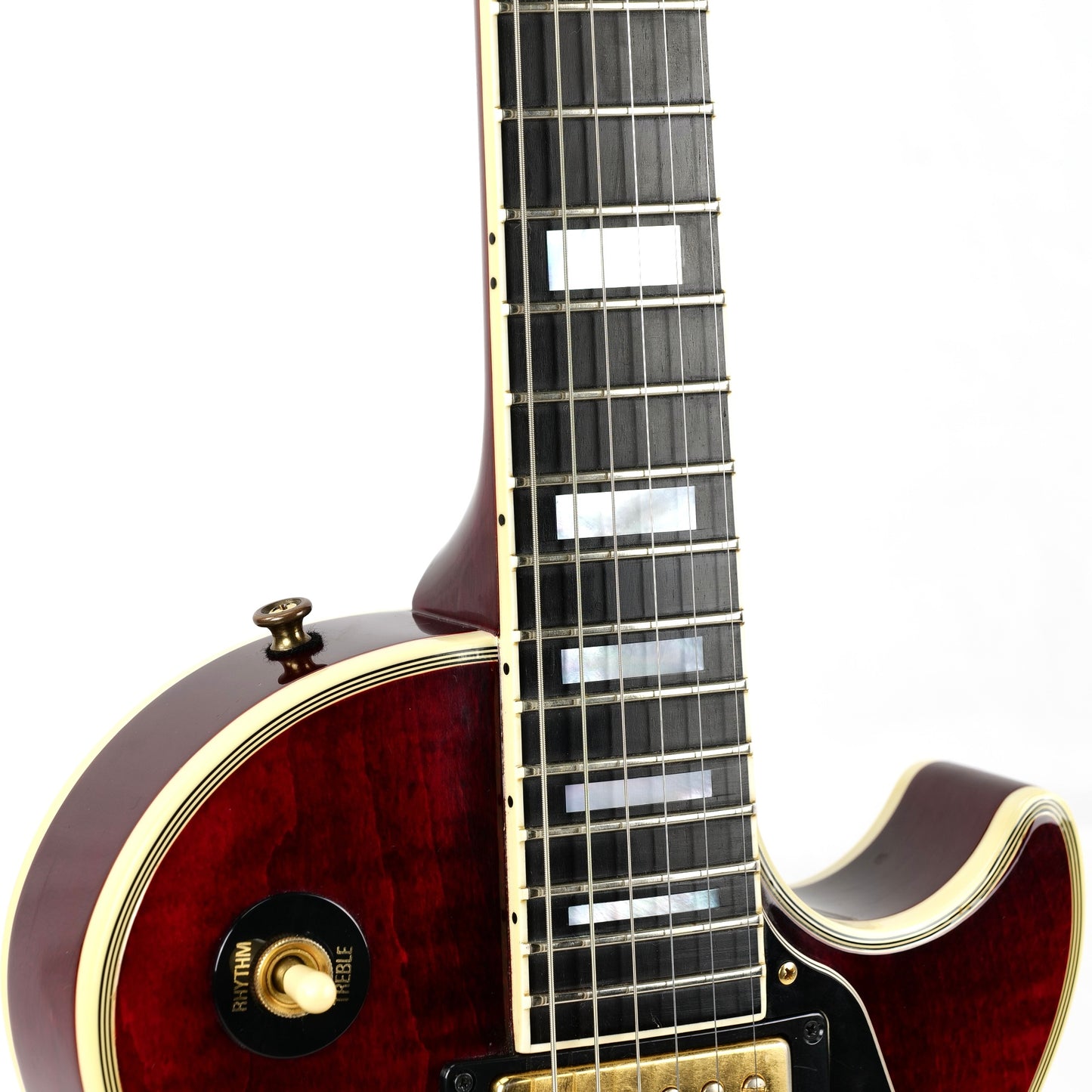 2001 Gibson Les Paul Custom - wine red - 8lbs 14oz