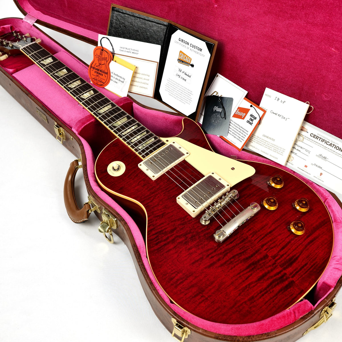 2022 Gibson Custom Shop '58 Les Paul Standard Reissue CME Spec R8 VOS