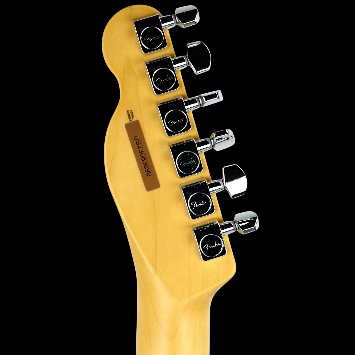 2023 Fender American Professional II Telecaster Thinline - Transparent Surf Green