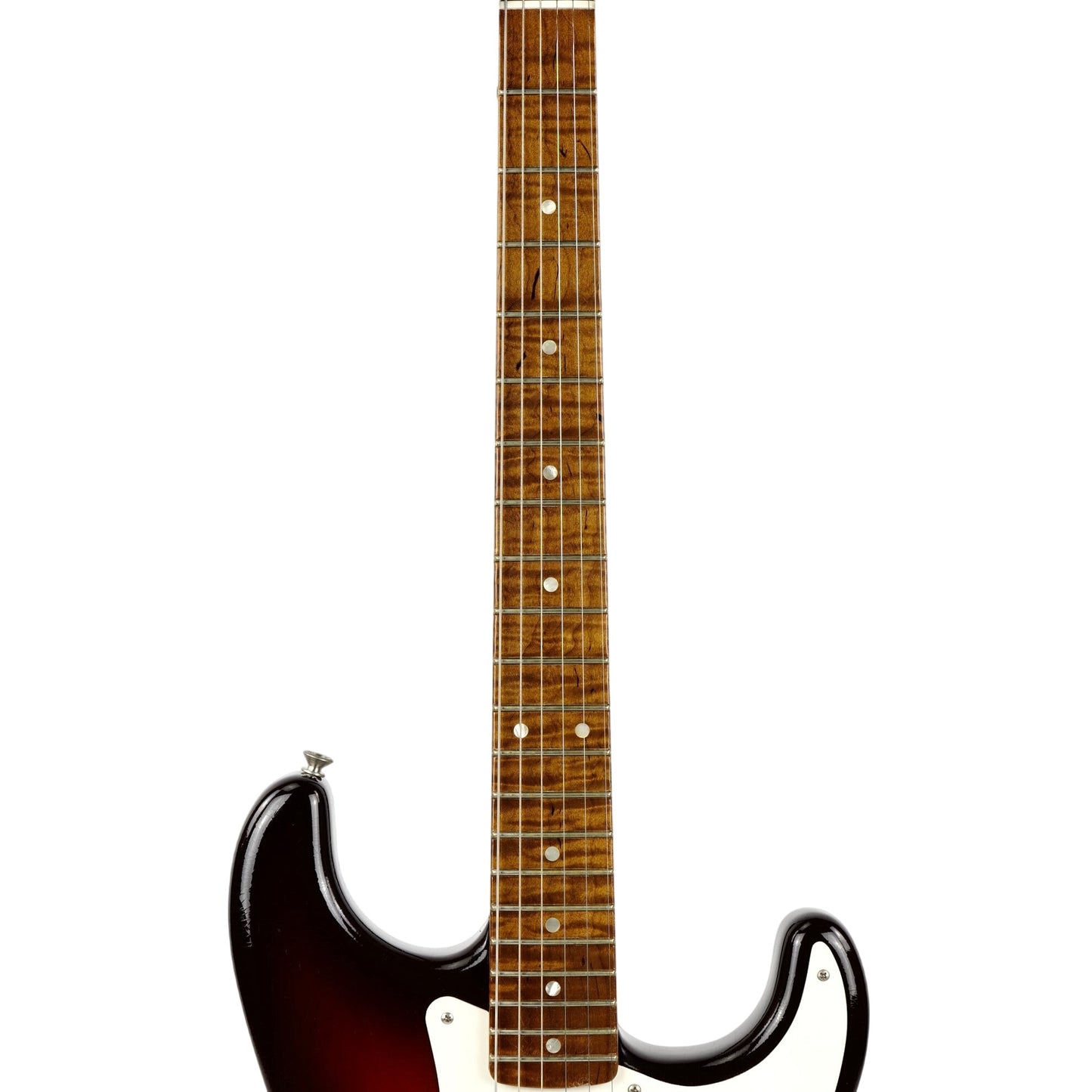 2024 Fender Custom Shop Limited Edition Roasted Pine Stratocaster Deluxe Closet Classic- Wide Fade Chocolate 2 Tone Sunburst - 6.8 lbs