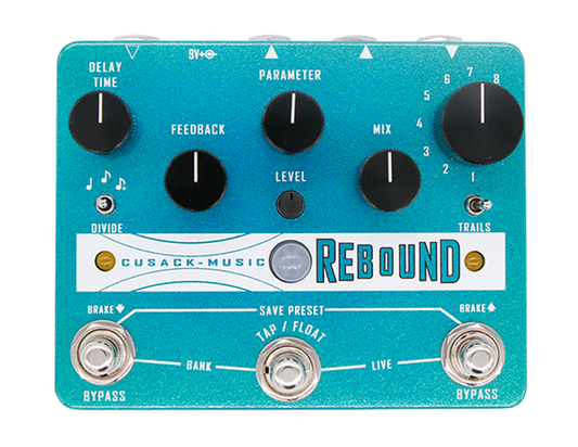 Cusack Music Rebound Multi Delay Pedal